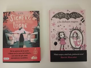 Lote de seis libros juvenil