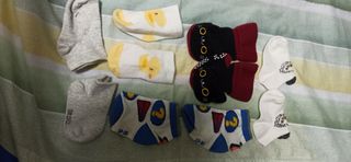 6 paia calze neonato 18-20 19-22