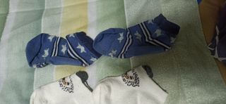 6 paia calze neonato 18-20 19-22