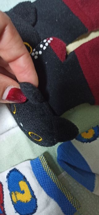 6 paia calze neonato 18-20 19-22