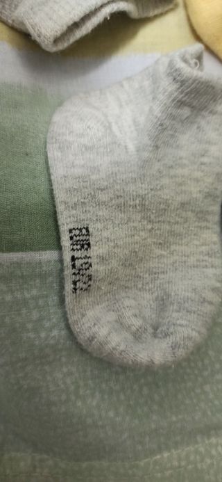 6 paia calze neonato 18-20 19-22