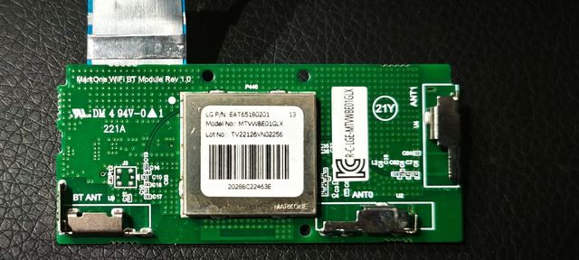 Módulo wifi TV LG OLED65C15LA