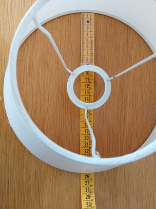 Pantalla cónica para lámpara de pie 26cm