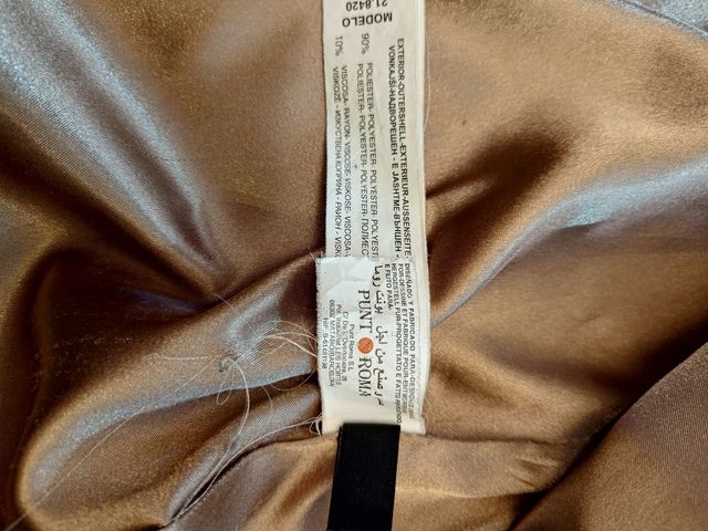 Abrigo 3/4 Punto Roma 