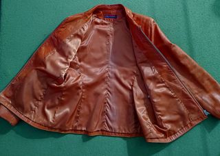 Chaqueta de cuero Vintage 
