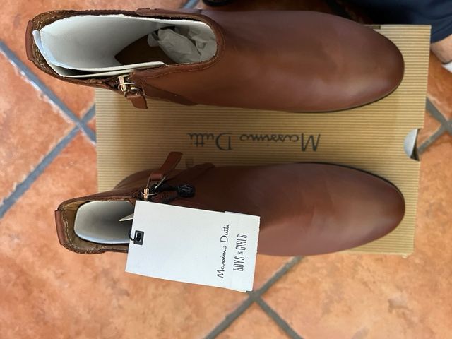 Botines Massimo Dutti piel nuevos