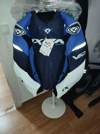 Chaqueta moto cuero ixon vortex3