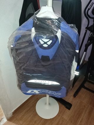 Chaqueta moto cuero ixon vortex3