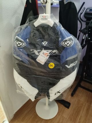 Chaqueta moto cuero ixon vortex3