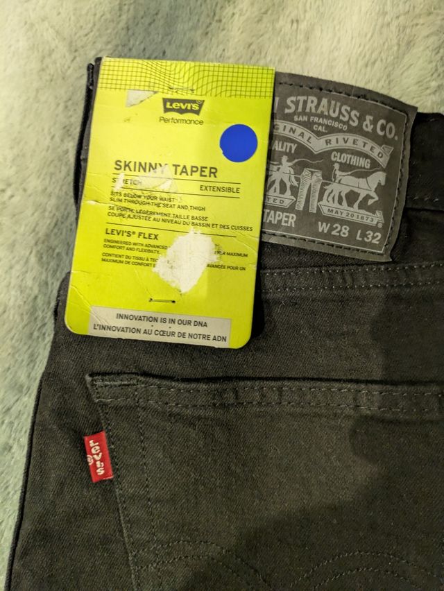 Pantalones Vaqueros Levi's Skinny Taper W28 L32