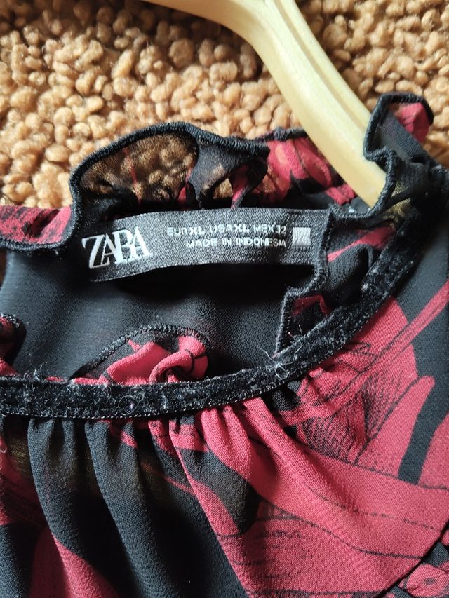 Vestido de tul de Zara