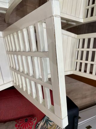 Sillas madera lacada blanco Banak 4 ud.