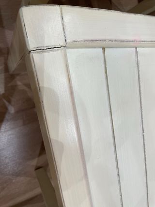 Sillas madera lacada blanco Banak 4 ud.