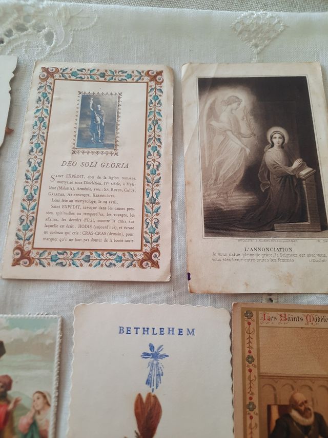 Vecchie stampe religiose