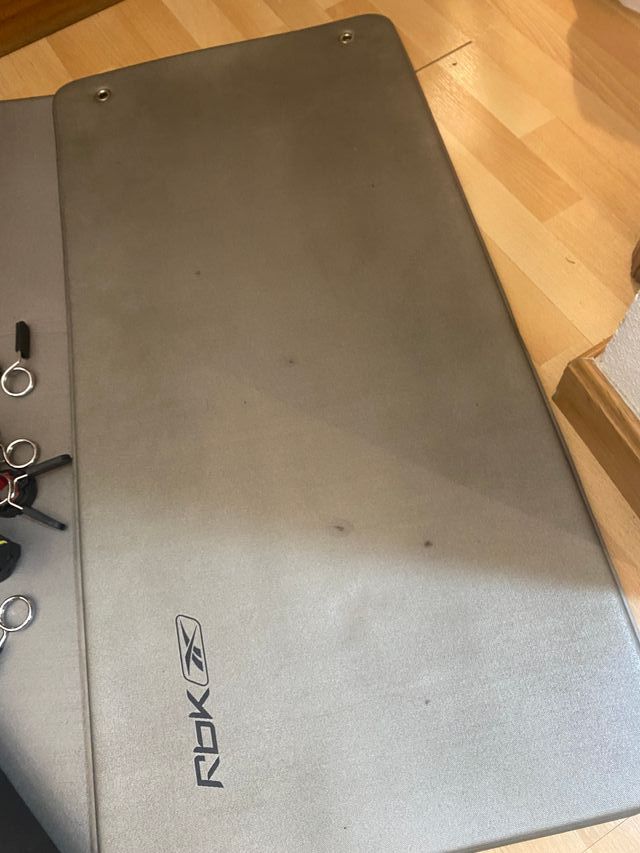 PACK 2*FOTO GIMNASIO ESTERILLA VENDAS BOXEO BARRA 