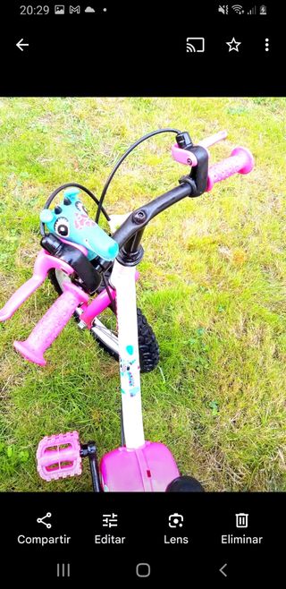 Bicicleta niña 4-6 años
