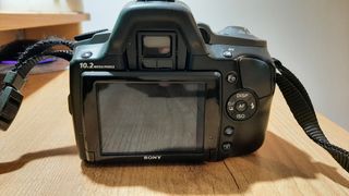 Cámara reflex + objetivo