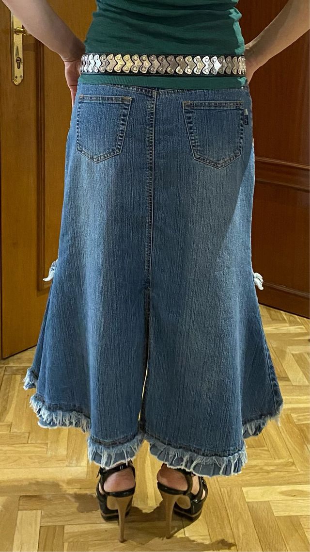 Falda vaquera