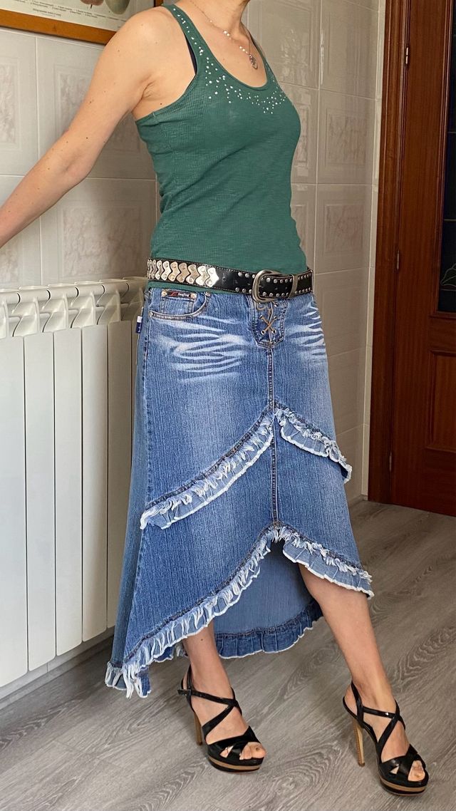 Falda vaquera