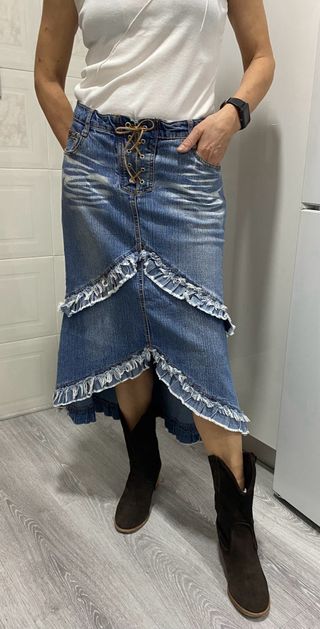 Falda vaquera