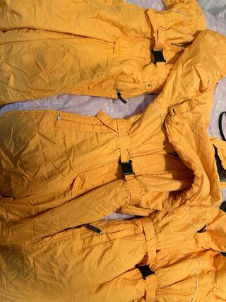 Mono esquiar amarillo Quechua talla 10 años