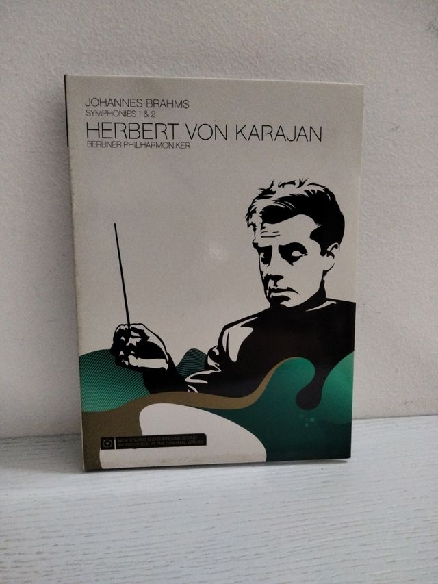 DVD Johannes Brahms Symphones 1e2