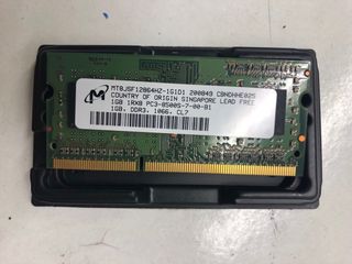 Memoria RAM 1 GB DDR3 1066 CL7