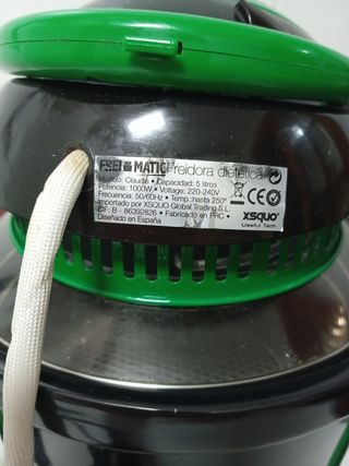 Freidora dietética, Air fryer, FREIMATIC