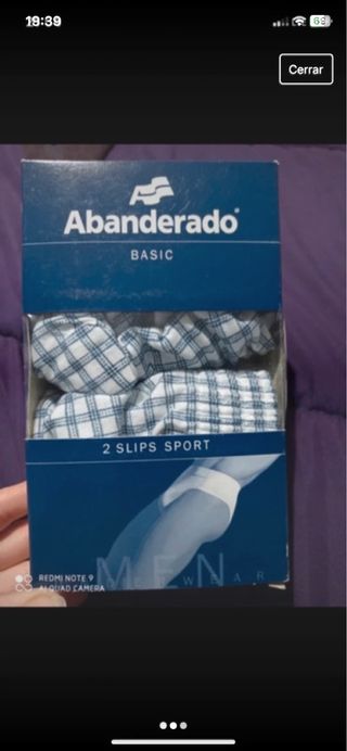 Pack slip talla M Abanderado