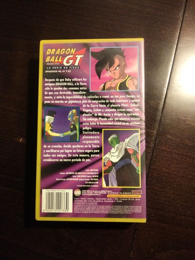 VHS Dragon ball GT 14