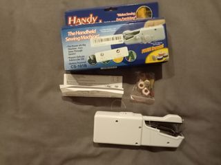 Maquina coser a pilas