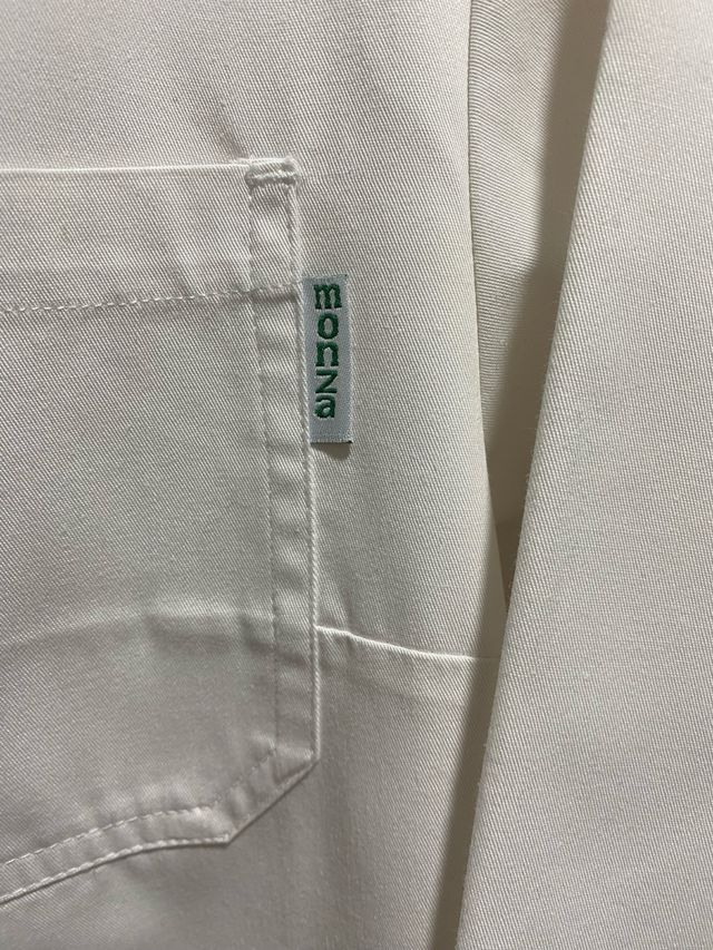 Bata blanca de laboratorio Monza