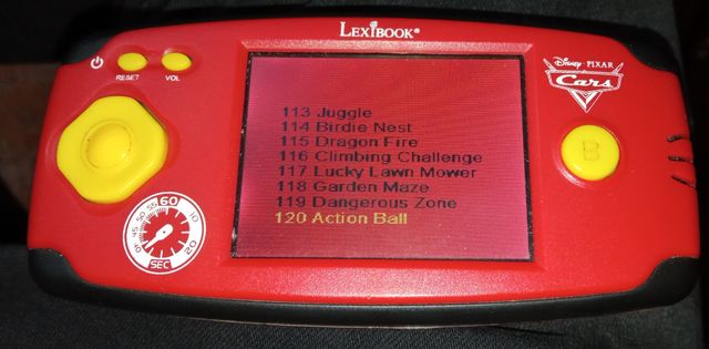 Consola videojuegos LEXIBOOK CARS