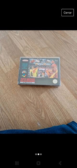 Super wrestlemania SNES super nintendo
