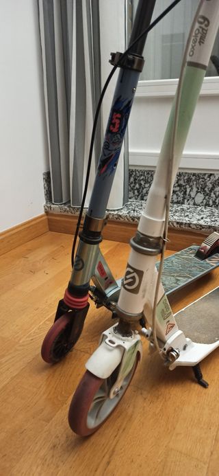 Patinetes x2  Oxelo (Decathlon) dos tamaños