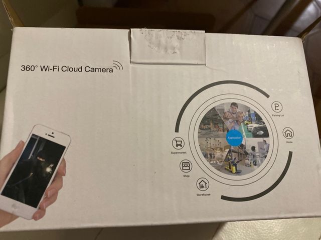 Camara wifi 360 de vigilancia nueva