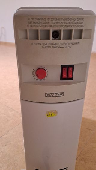 Estufa radiador de aceite