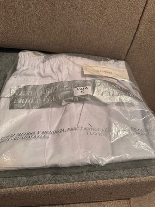 Pantalones de trabajo blancos 40