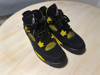 Air Jordan 4 yellow thunder 445