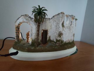 Belen/nacimiento,en peana...