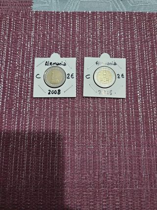 Moneda conmemorativa 2 euros Alemania