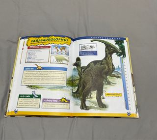 pack de 2 libros de dinosaurios