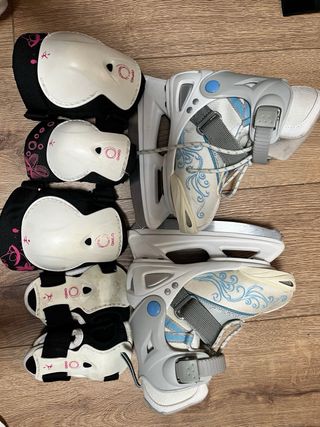 Patines de hielo niña