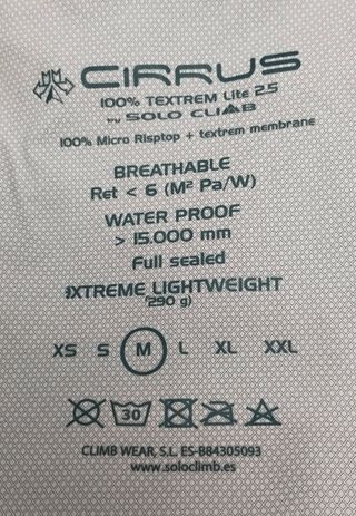 Membrana - chaqueta impermeable