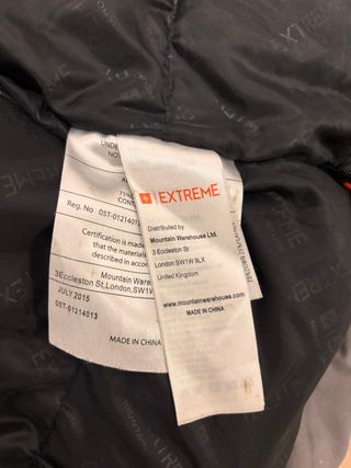 Chaqueta de plumón hombre MOUNTAIN WAREHOUSE -20º