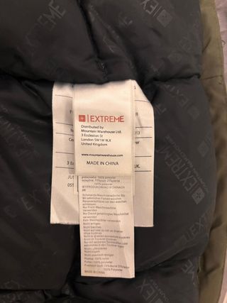 Chaqueta de plumón mujer MOUNTAIN WAREHOUSE -20º