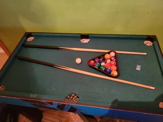  Mesa billar,futbolin 