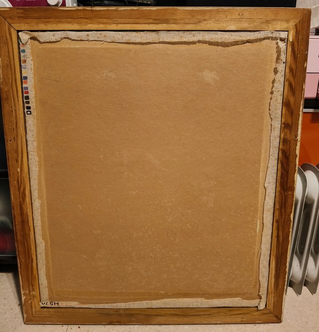 Cuadro punto de cruz,por 30€