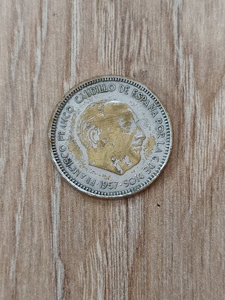 50 pesetas 1957 *59 F