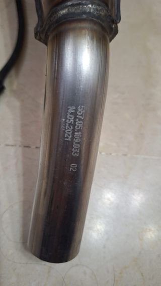 Tubo de escape KTM EXC 250 o 300cc.